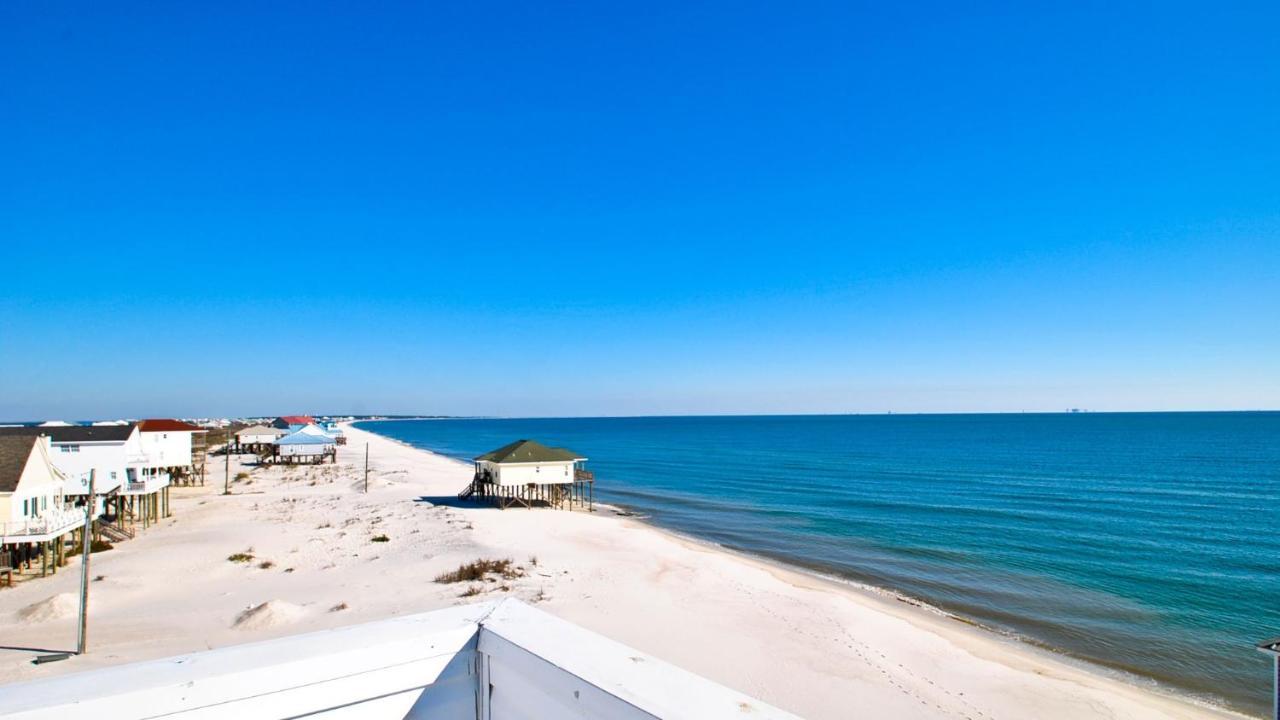 Kowabunga - You'Ll Love The Rooftop Deck And Private Heated Dipping Pool! Pet Friendly! Home Dauphin Island Bagian luar foto